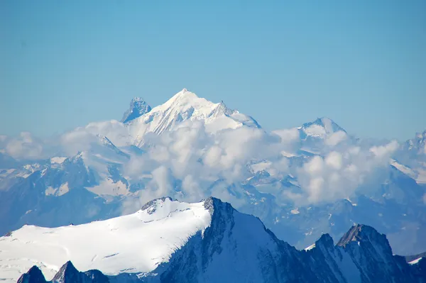 Matterhorn und Weisshorn