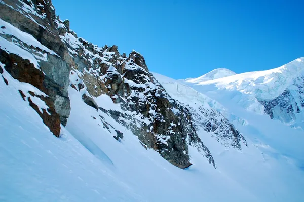 Winterliche Verhältnisse an der Fortezza