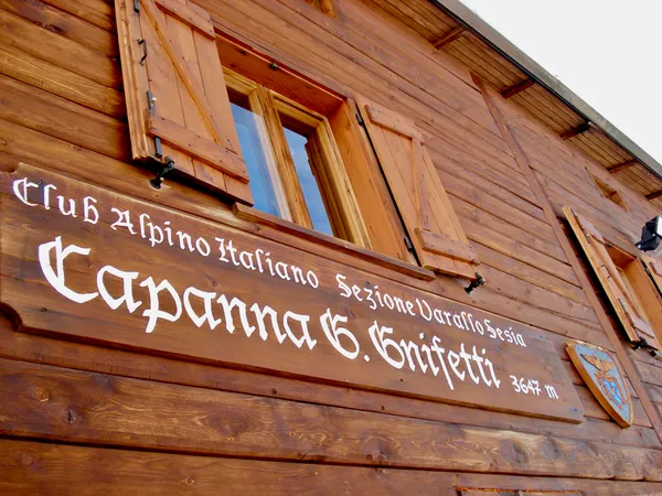 Beim Rifugio Gnifetti