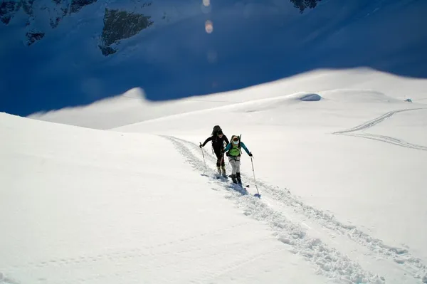 Aufstieg zum P.3122 an der Fortezza