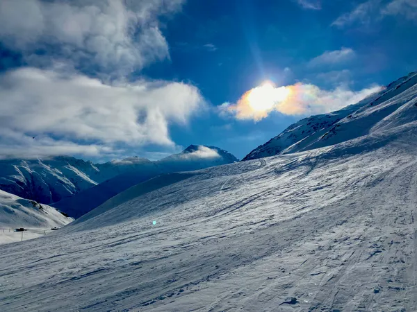 Start auf dem Oberalppass