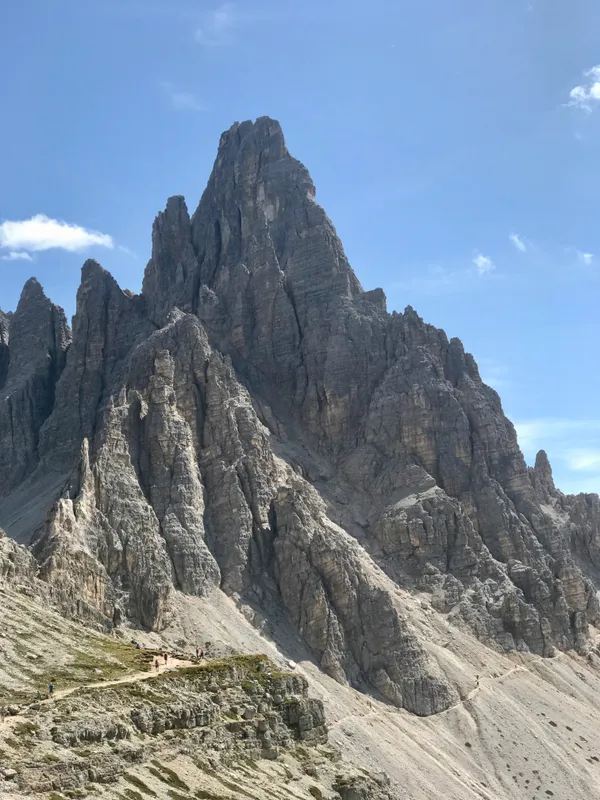 Blick zurück zum Paternkofel