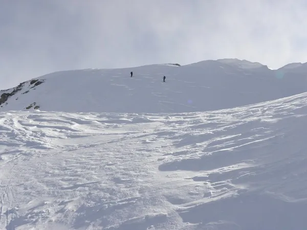 Die letzten Meter vor dem Gipfel