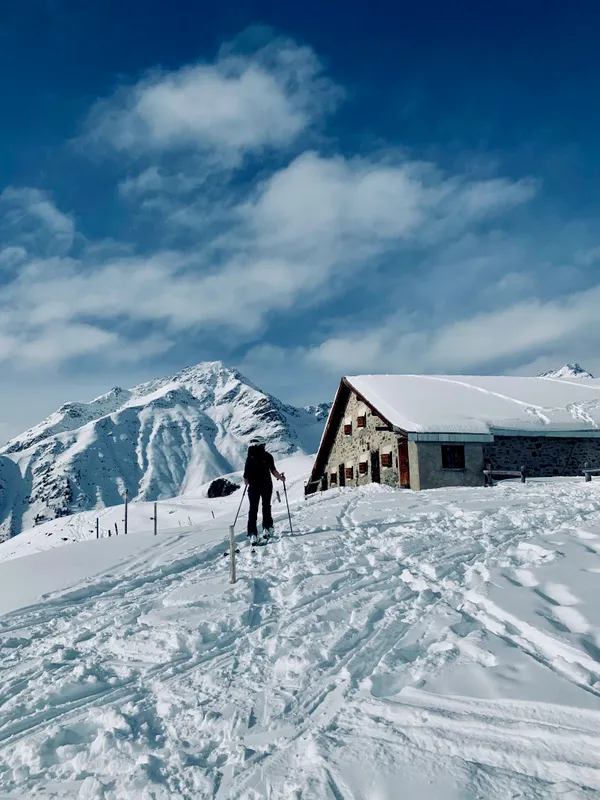 Ankunft bei der Alp Sura