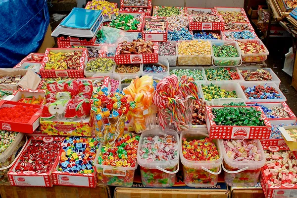 Süssigkeiten à discretion