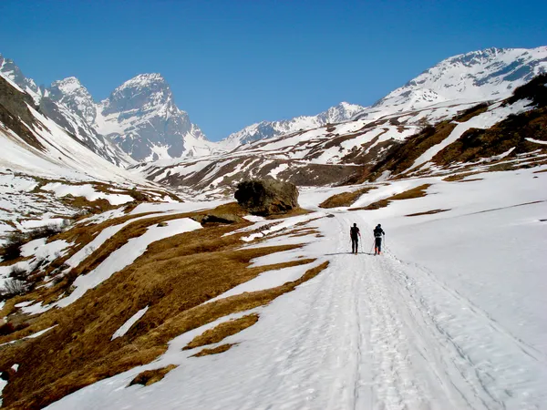 Im Val Tuoi - hinten der imposante Piz Buin