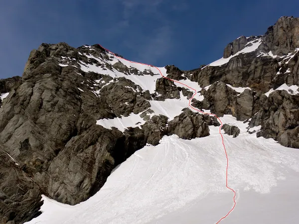 Unsere Route durch die Ostwand