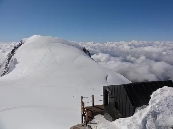Auf dem Balmenhorn mit Blick zur Vincentpyramide