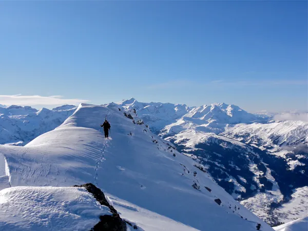 Andrej auf dem Sattligrat
