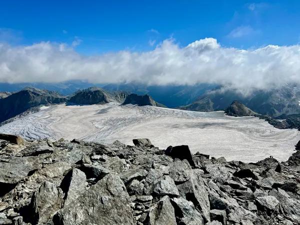 Glatscher da Medel von oben