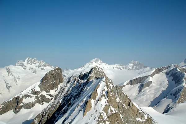 Eiger, Mönch und Jungfrau aus ungewohnter Perspektive