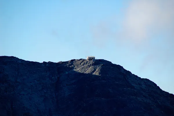 Mittellegihütte von der Berglihütte aus gesehen