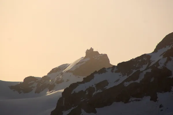Sphinx im Zoom von der Konkordiahütte
