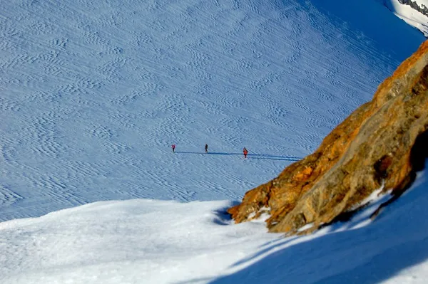Eine weitere unserer Seilschaften etwas weiter unten