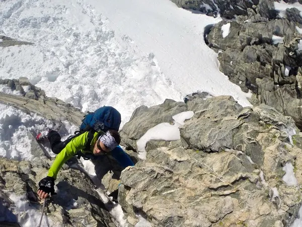 Gipfelbarriere am Chli Kärpf (Foto: Niki)