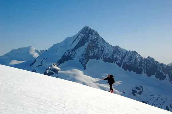 Andi vor dem Finsteraarhorn
