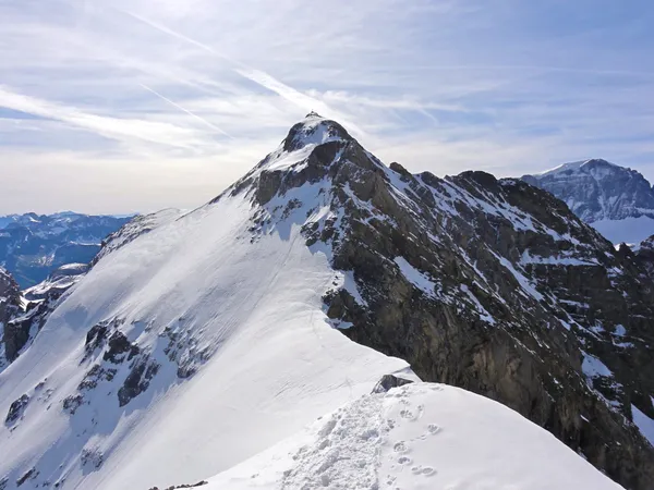 Blick vom Vor- zum Hauptgipfel