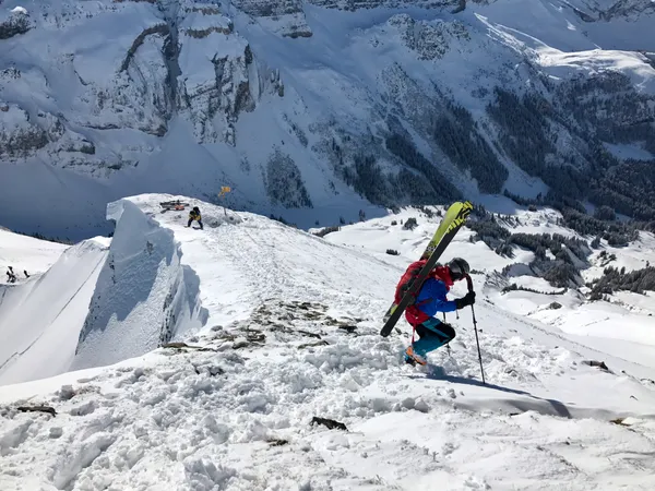 Fussabstieg vom Gipfel
