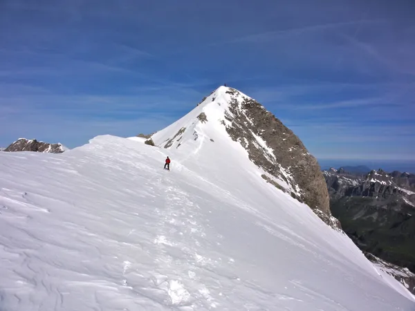 Auf dem Verbindungsgrat