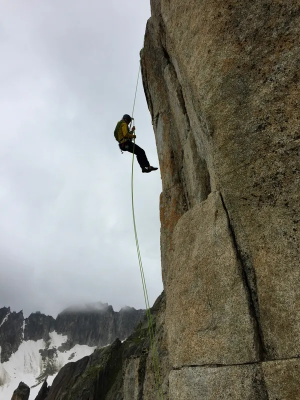 Abseilen vom Kleinen Kamel