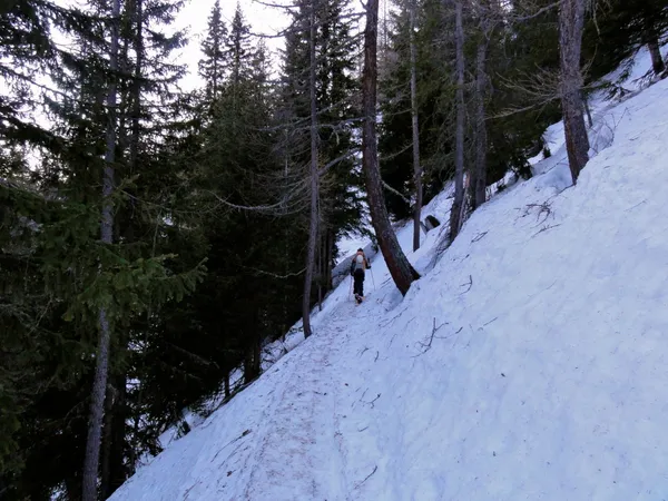 Aufstieg von All'Acqua zur Piansecco-Hütte