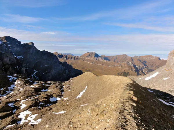 Seitenmoräne des Blüemlisalpfirns