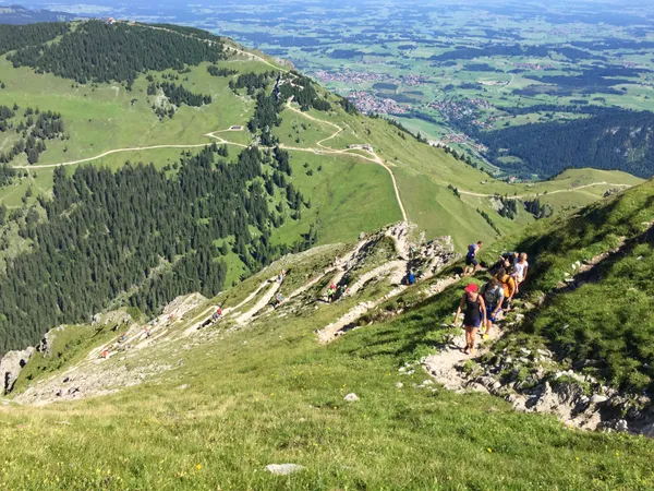 Serpentinenweg zum Aggenstein