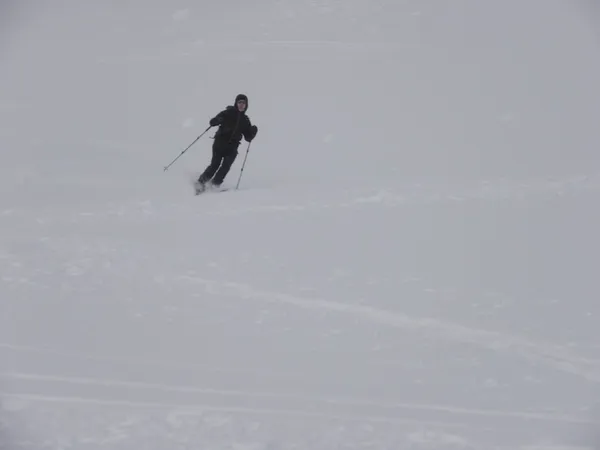 Abfahrt vom Piz Minor