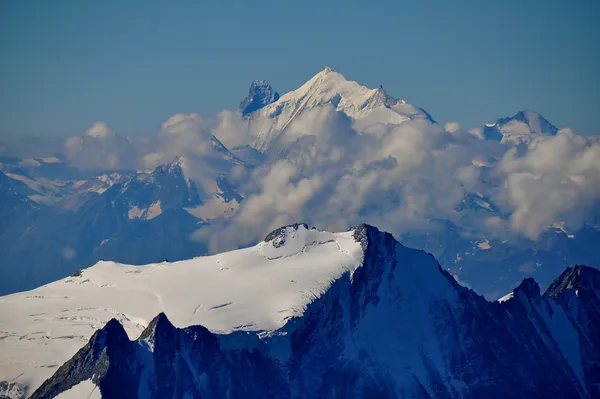 Matterhorn und Weisshorn