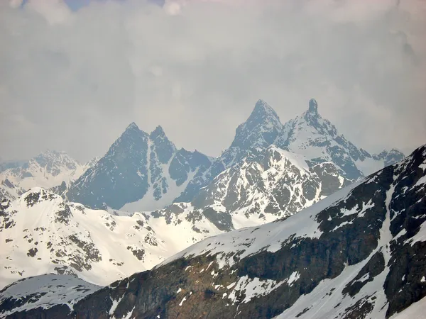 Blick zum Klein / Gross Seehorn und Gross Litzner