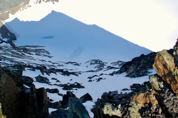 Nordwand zur La Ruinette. Vielleicht etwas für Steilwand-Skifahrer?