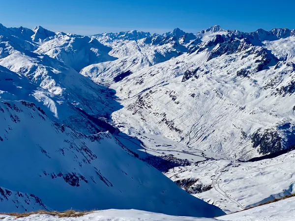 Aussicht über das Urserental