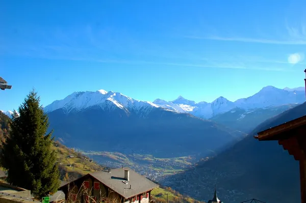 Blick von Mund nach Brig und Rosswald  
