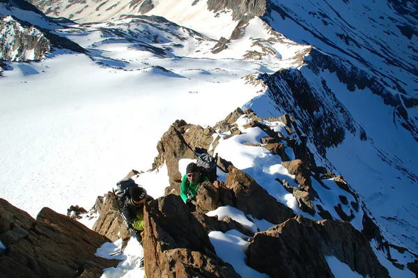 Anregende, leichte Kletterei