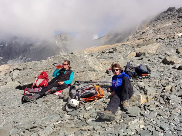 Mittagsrast beim Tschep