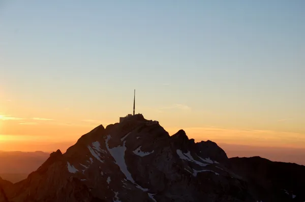 Säntis im Sonnenuntergang