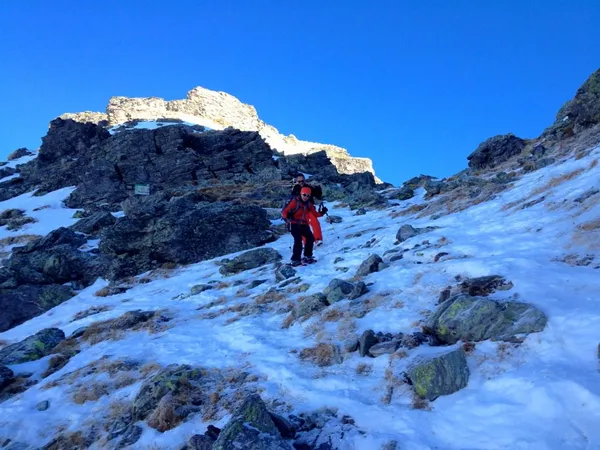 Abstieg von der Wildseeluggen zum Wildsee