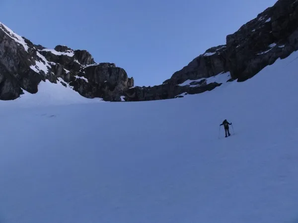 Mit den Schneeschuhen über den Gletscher