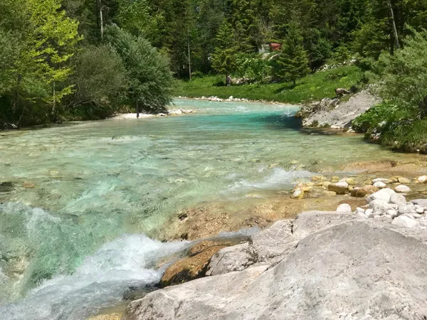 Wieder im Haupttal der Soča