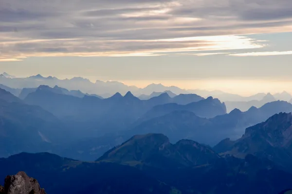 Aussicht vom Altmann in Richtung Innerschweiz