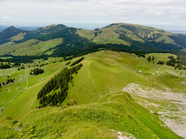 Blick zurück zur Chammhalden