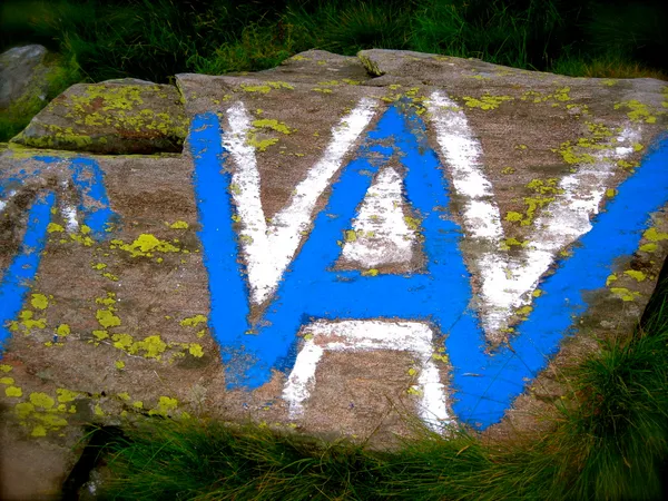 Kennzeichnung Via Alta Della Verzasca