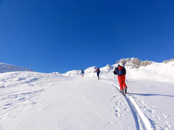 Aufstieg zum Spitzmeilen