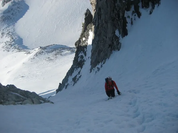 Im Y-Couloir