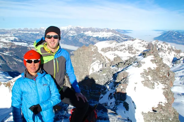 Gosia und Alex auf dem Pizol