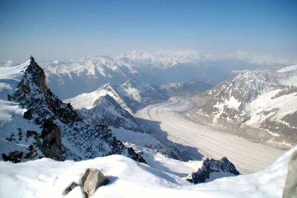 Der Aletschgletscher