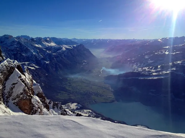 Blick ins grüne Seeztal