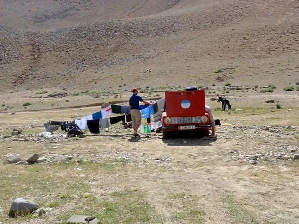 Nach der Tour: Waschen, aufräumen, ausruhen