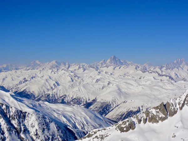 Blick in die Berner Hochalpen