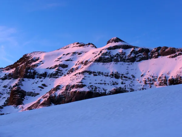 Sanftes Licht am Clariden